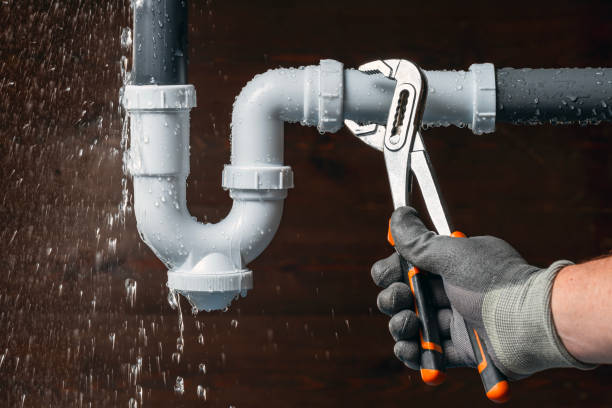 Professional Emergency Plumber technician working in Capshaw, AL